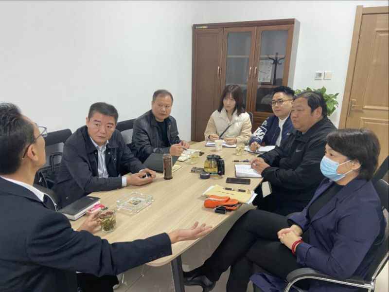 筑牢安全防線，沖刺年度目標--集團公司領導到泰弘公司、榮弘公司 檢查指導工作